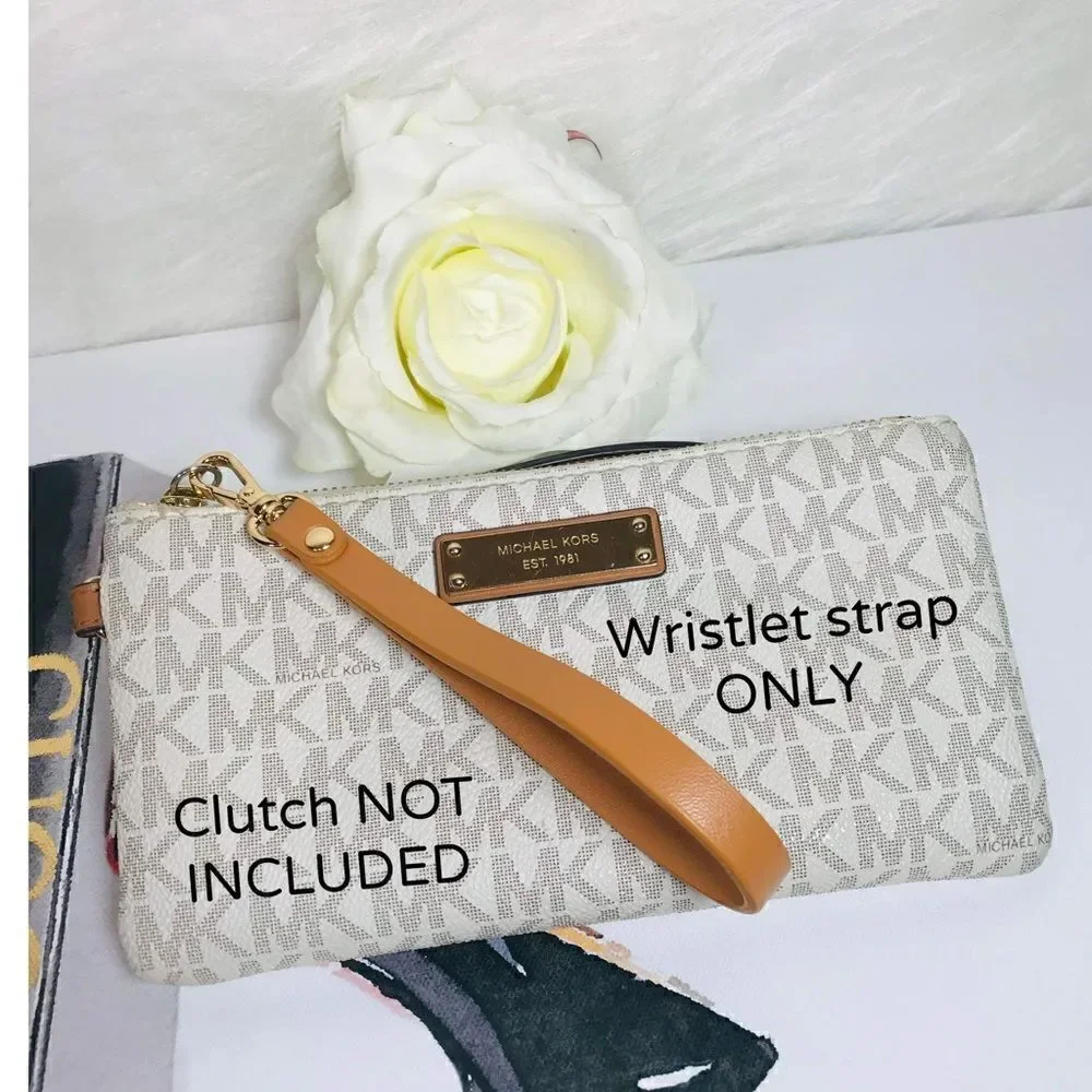 WRISTLET STRAP LEATHER LIGTH BROWN